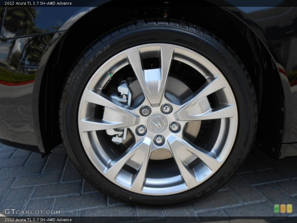 2012 Acura TL 3.7 SH-AWD Advance Wheel and Tire Photo #69136890