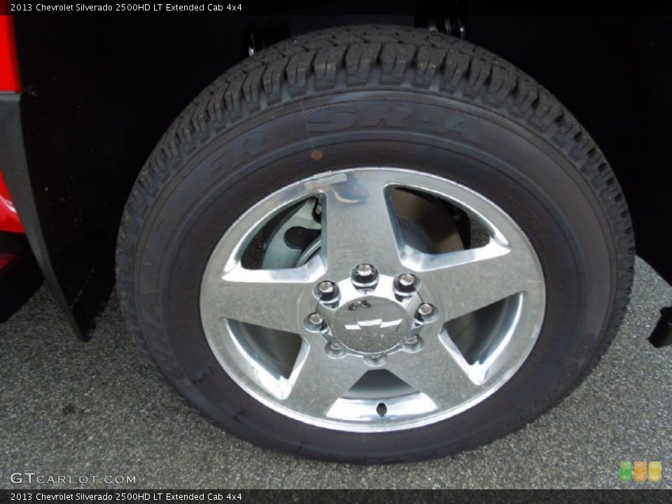 2013 Chevrolet Silverado 2500HD LT Extended Cab 4x4 Wheel and Tire Photo #69139400