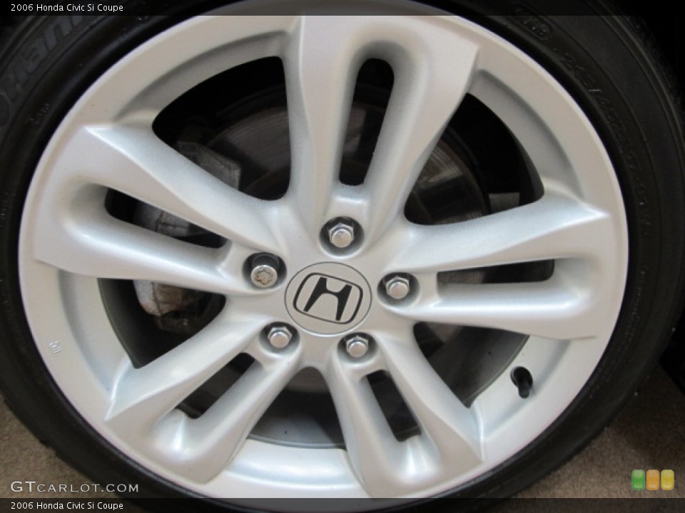 2006 Honda Civic Si Coupe Wheel and Tire Photo #69139632