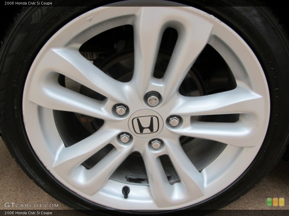 2006 Honda Civic Si Coupe Wheel and Tire Photo #69139649
