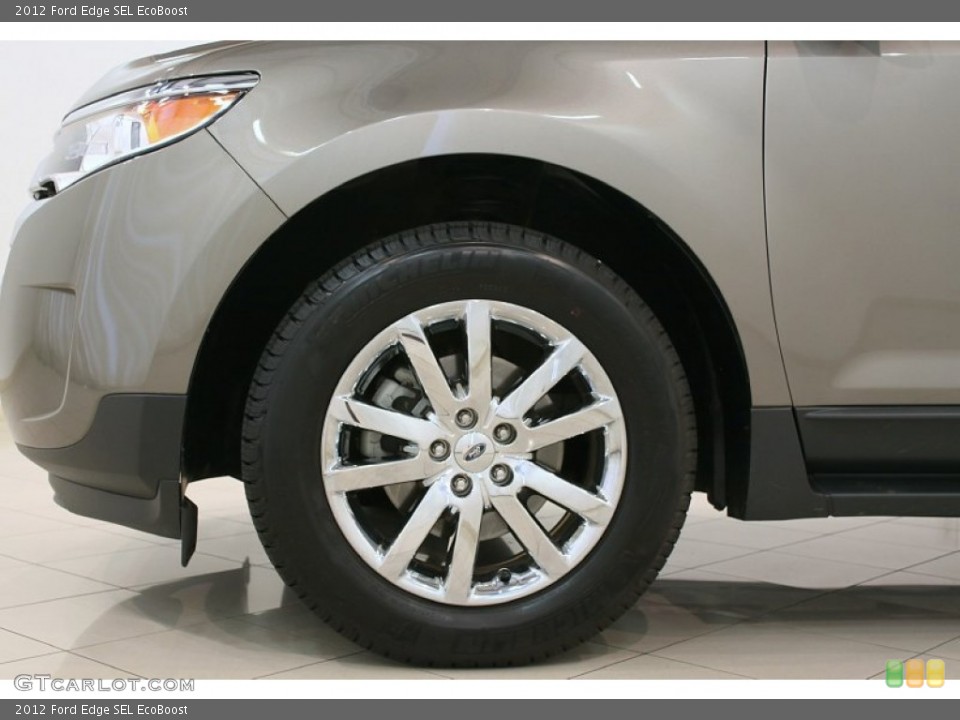 2012 Ford Edge SEL EcoBoost Wheel and Tire Photo #69139766