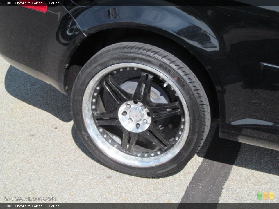 2009 Chevrolet Cobalt Custom Wheel and Tire Photo #69141464