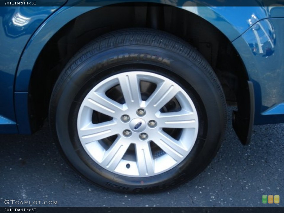 2011 Ford Flex SE Wheel and Tire Photo #69145916