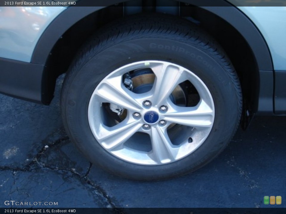 2013 Ford Escape SE 1.6L EcoBoost 4WD Wheel and Tire Photo #69146681