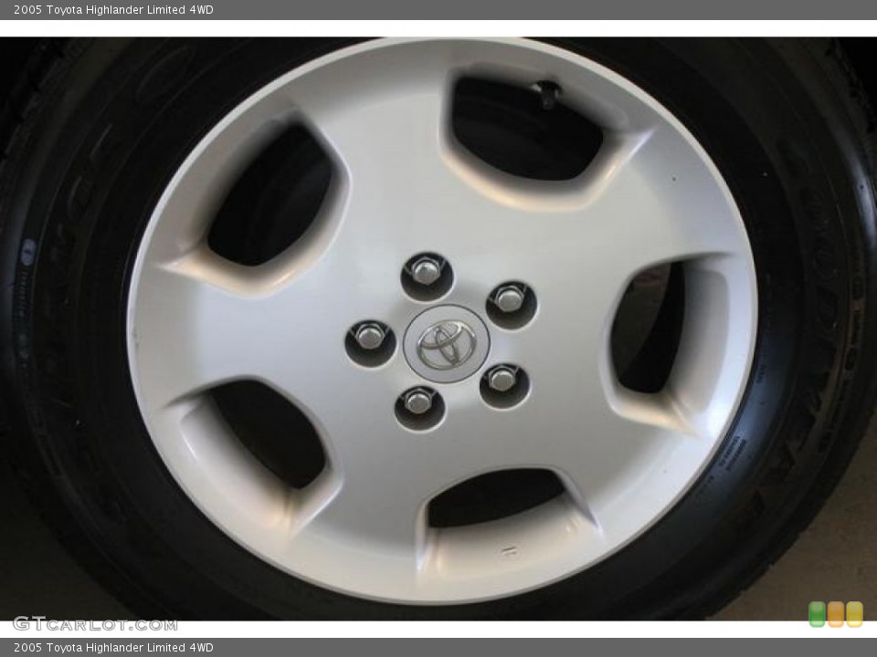 2005 Toyota Highlander Limited 4WD Wheel and Tire Photo #69148820