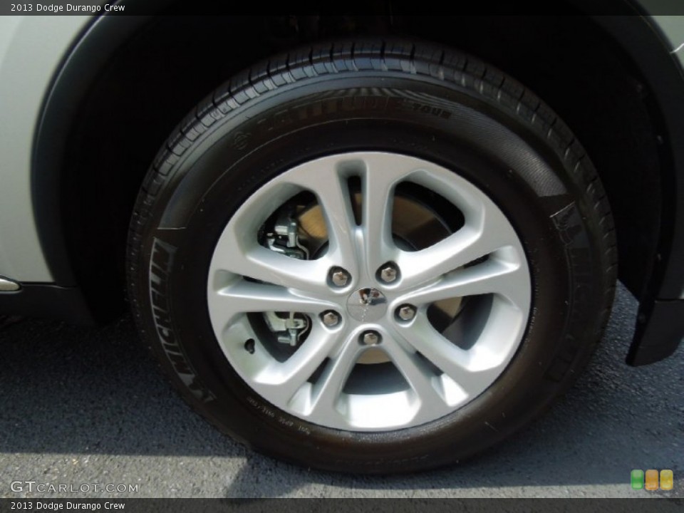 2013 Dodge Durango Crew Wheel and Tire Photo #69157040