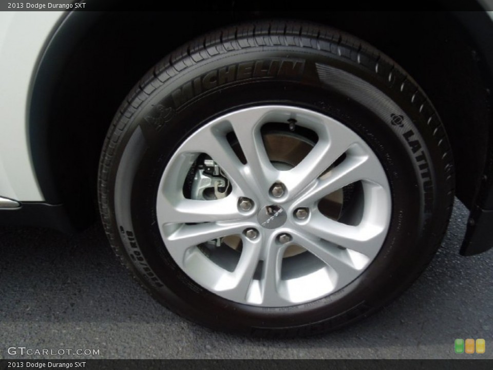 2013 Dodge Durango SXT Wheel and Tire Photo #69157804