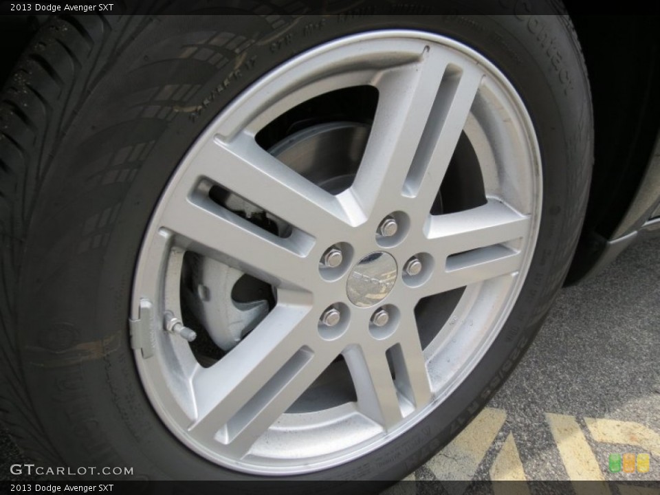 2013 Dodge Avenger SXT Wheel and Tire Photo #69160123