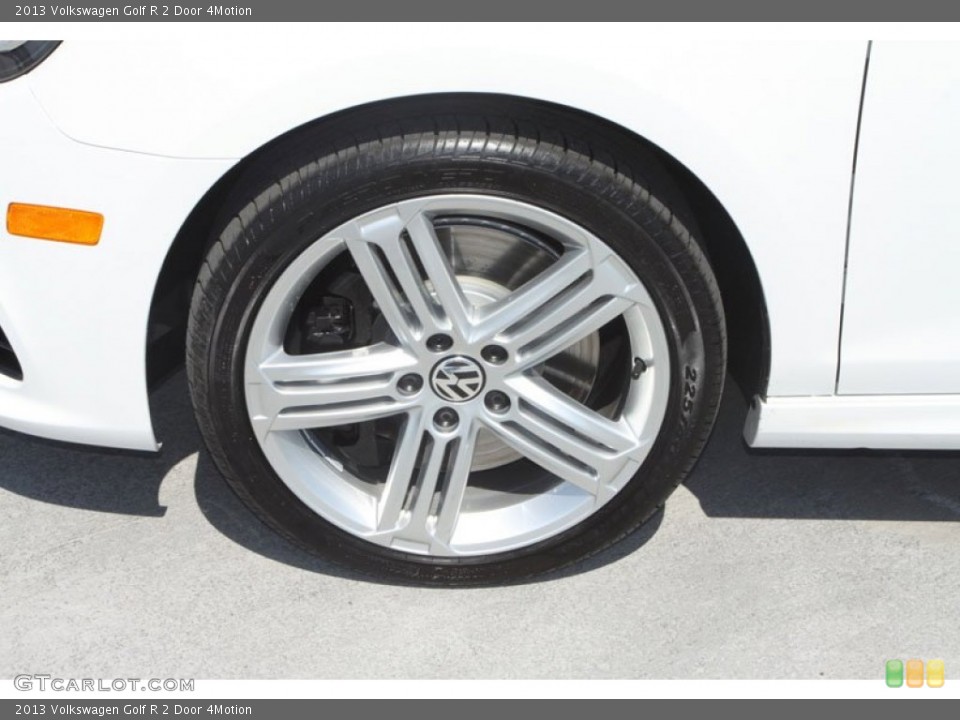 2013 Volkswagen Golf R 2 Door 4Motion Wheel and Tire Photo #69164563