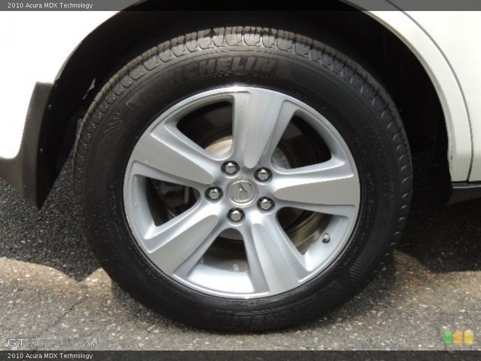 2010 Acura MDX Technology Wheel and Tire Photo #69172465