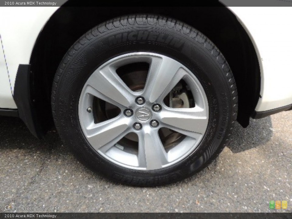 2010 Acura MDX Technology Wheel and Tire Photo #69172525