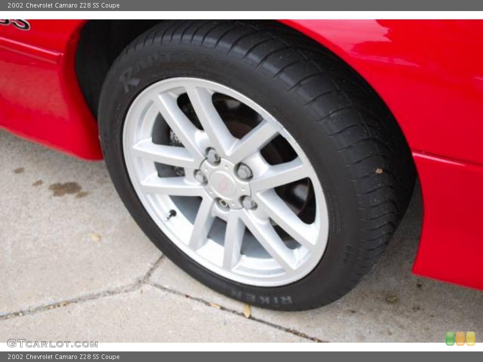 2002 Chevrolet Camaro Z28 SS Coupe Wheel and Tire Photo #6917492