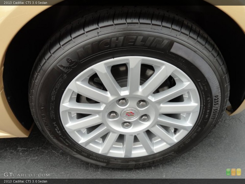 2013 Cadillac CTS 3.0 Sedan Wheel and Tire Photo #69176364