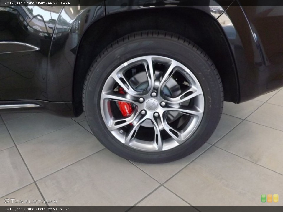 2012 Jeep Grand Cherokee SRT8 4x4 Wheel and Tire Photo #69183307