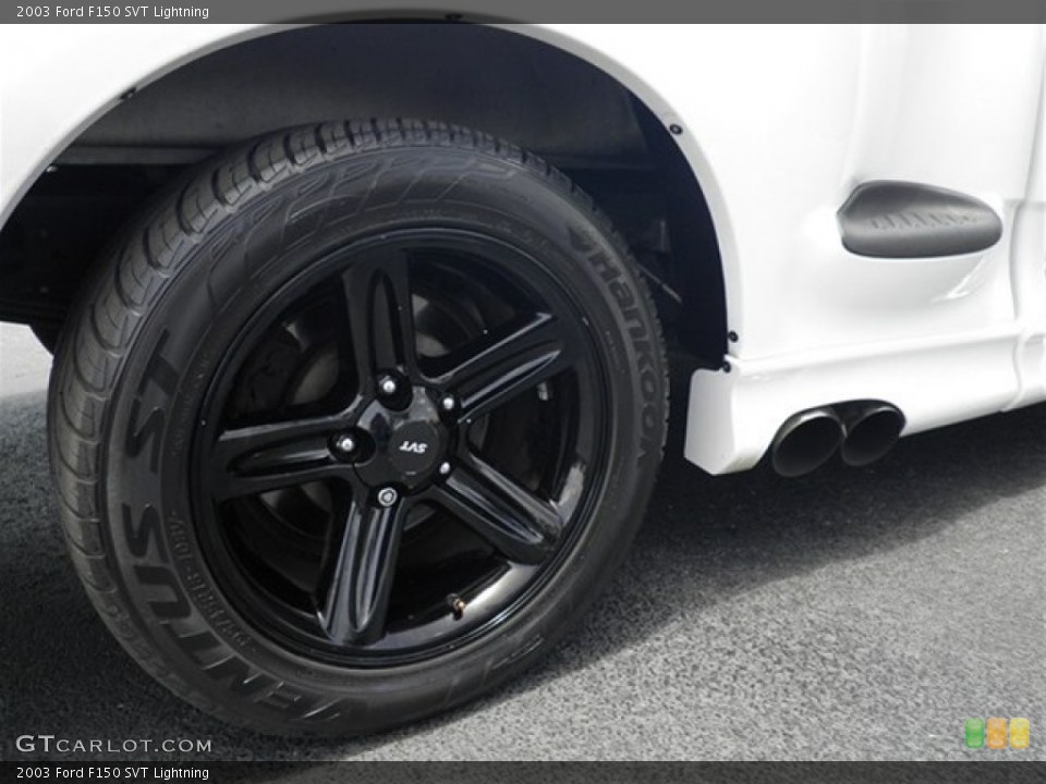 2003 Ford F150 SVT Lightning Wheel and Tire Photo #69186244