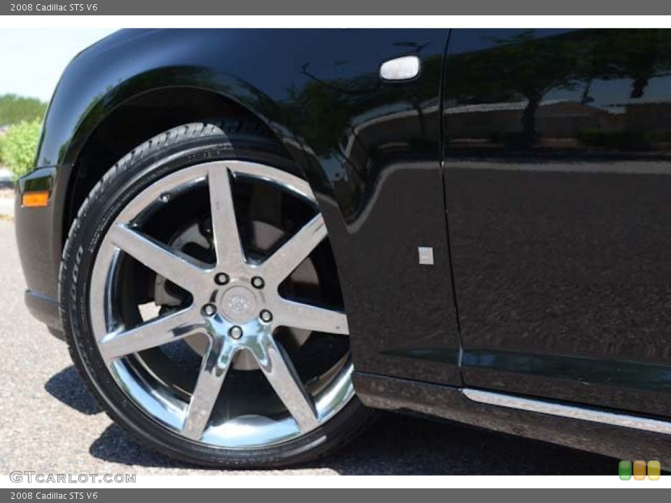 2008 Cadillac STS V6 Wheel and Tire Photo #69188215