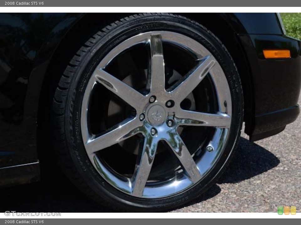 2008 Cadillac STS V6 Wheel and Tire Photo #69188224