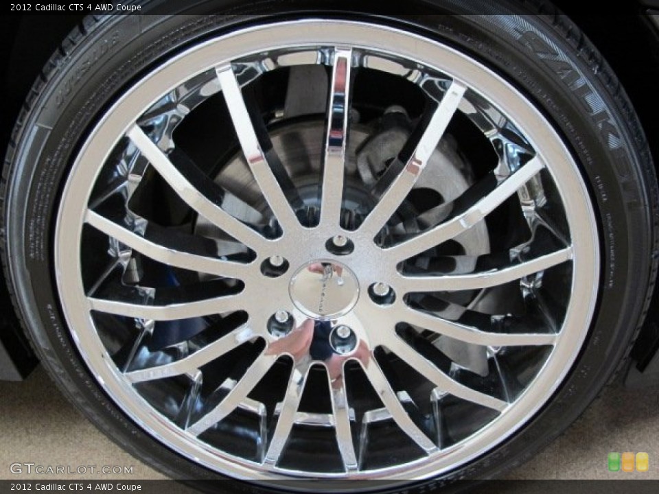2012 Cadillac CTS Custom Wheel and Tire Photo #69199870