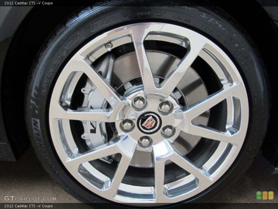 2012 Cadillac CTS -V Coupe Wheel and Tire Photo #69200274