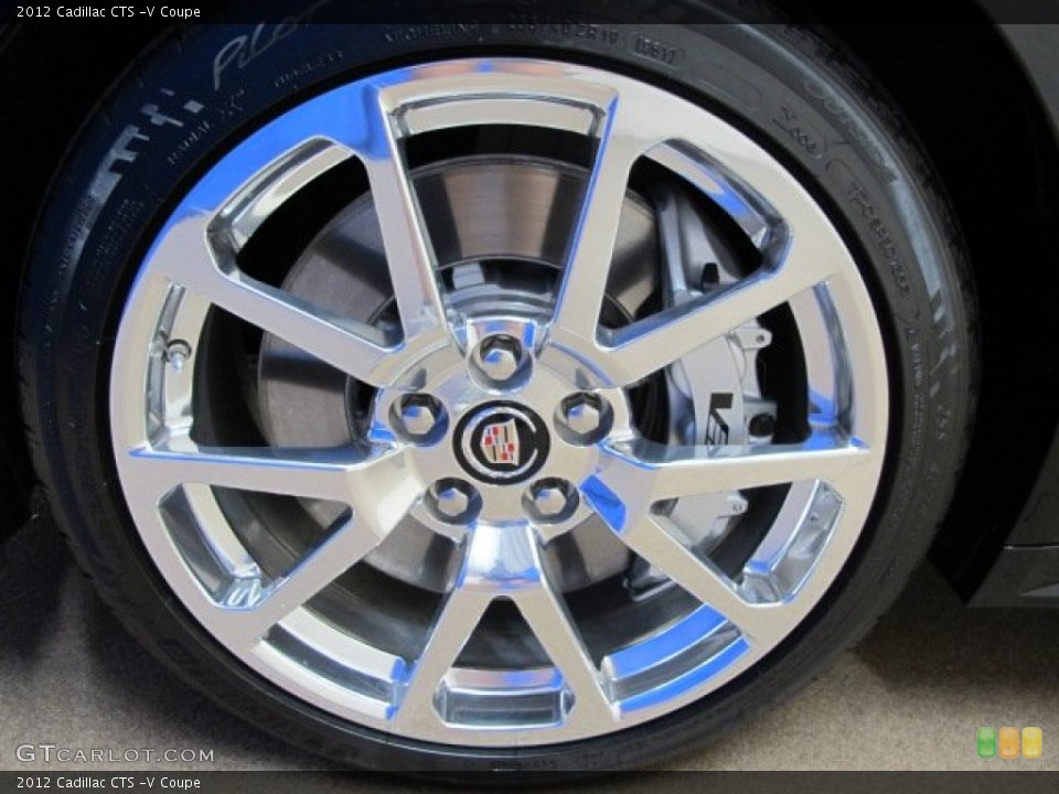 2012 Cadillac CTS -V Coupe Wheel and Tire Photo #69200282