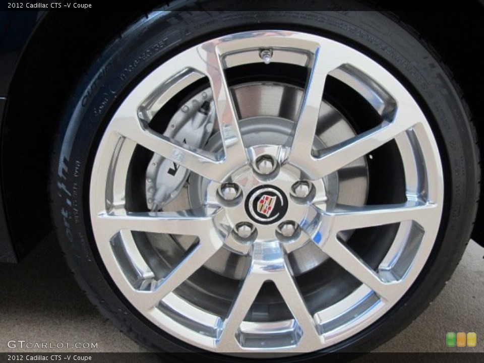 2012 Cadillac CTS -V Coupe Wheel and Tire Photo #69200293