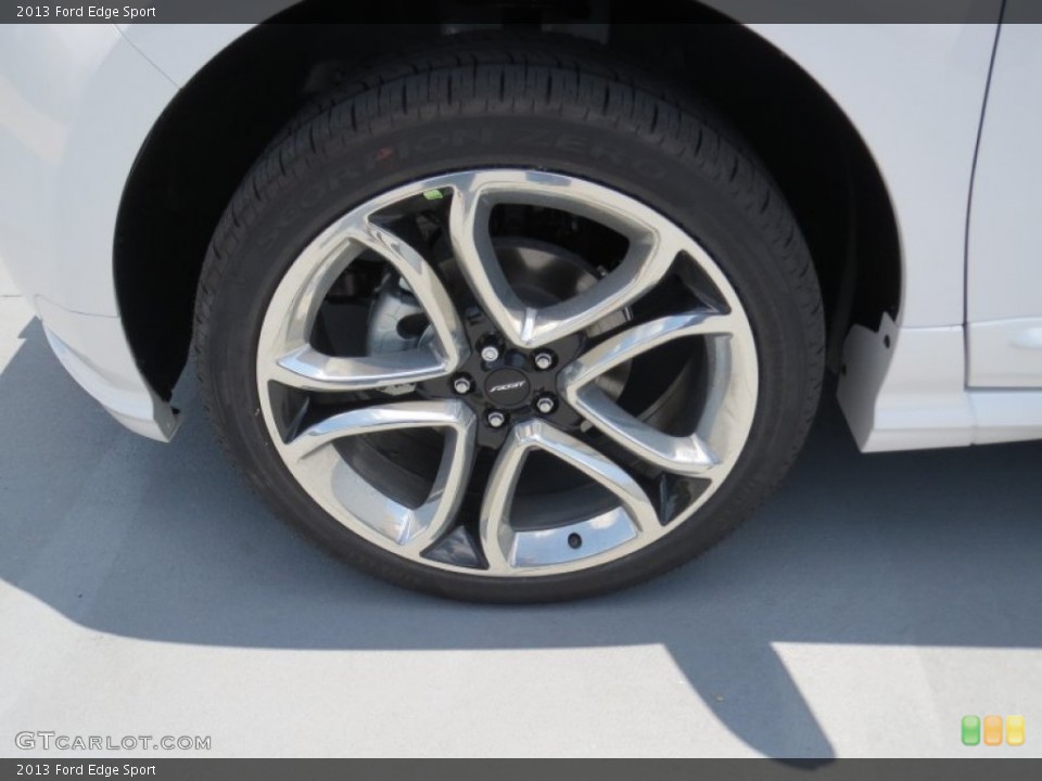 2013 Ford Edge Sport Wheel and Tire Photo #69204106