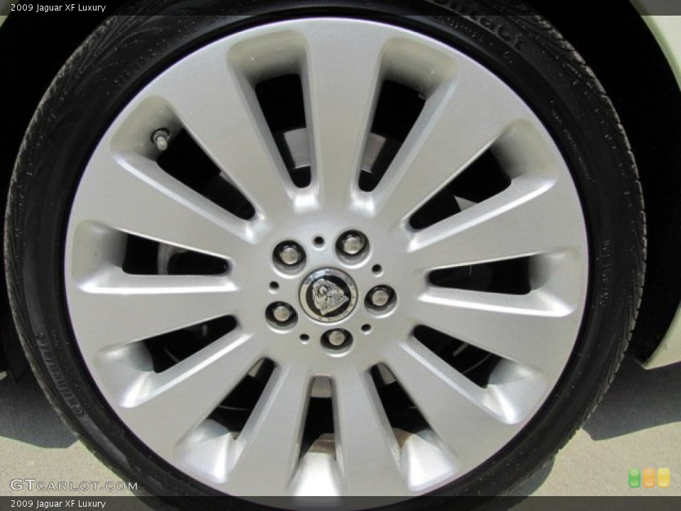 2009 Jaguar XF Luxury Wheel and Tire Photo #69212843