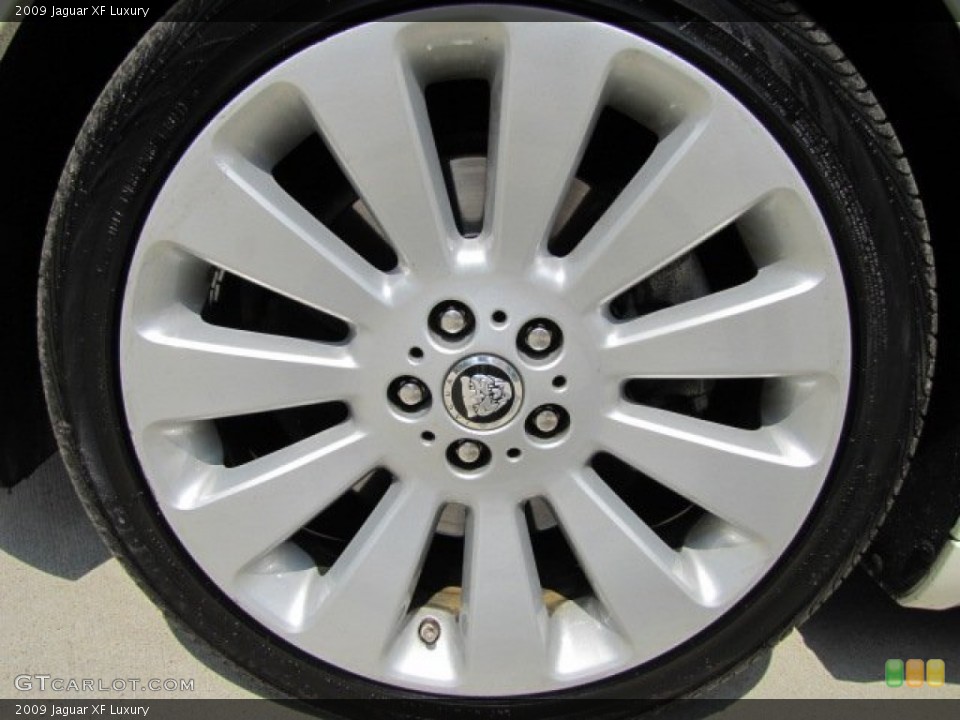 2009 Jaguar XF Luxury Wheel and Tire Photo #69212846