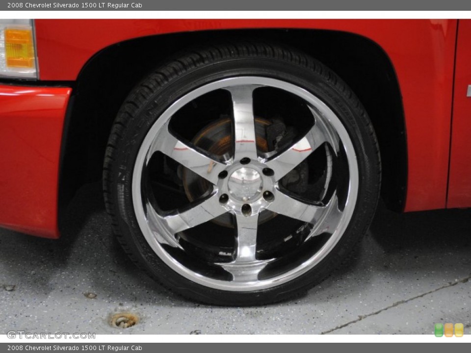 2008 Chevrolet Silverado 1500 Custom Wheel and Tire Photo #69215475
