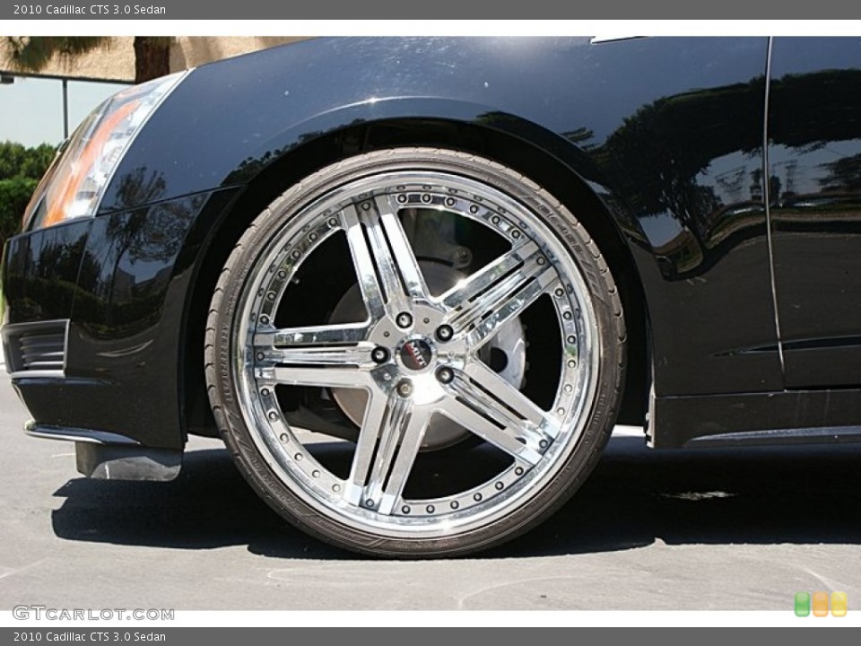 2010 Cadillac CTS Custom Wheel and Tire Photo #69216192