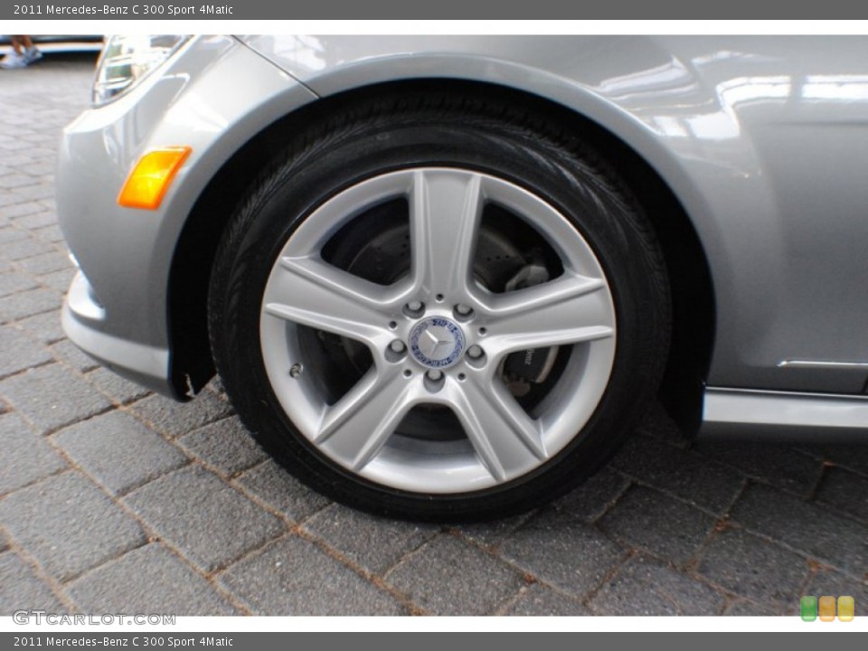 2011 Mercedes-Benz C 300 Sport 4Matic Wheel and Tire Photo #69217154