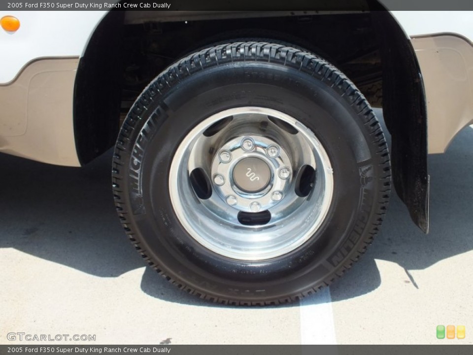 2005 Ford F350 Super Duty King Ranch Crew Cab Dually Wheel and Tire Photo #69218337