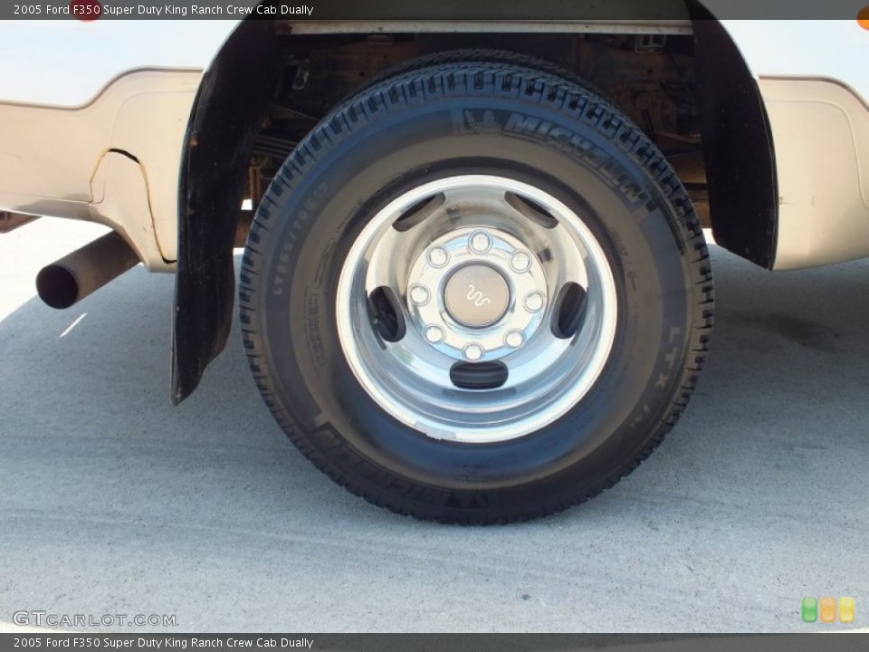 2005 Ford F350 Super Duty King Ranch Crew Cab Dually Wheel and Tire Photo #69218346