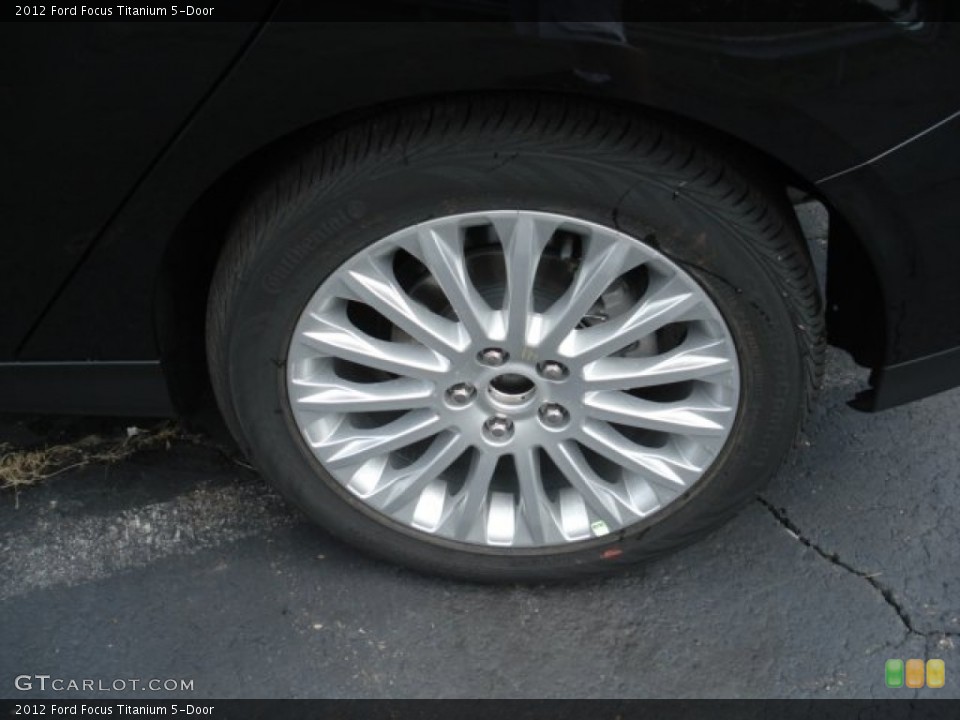 2012 Ford Focus Titanium 5-Door Wheel and Tire Photo #69218877