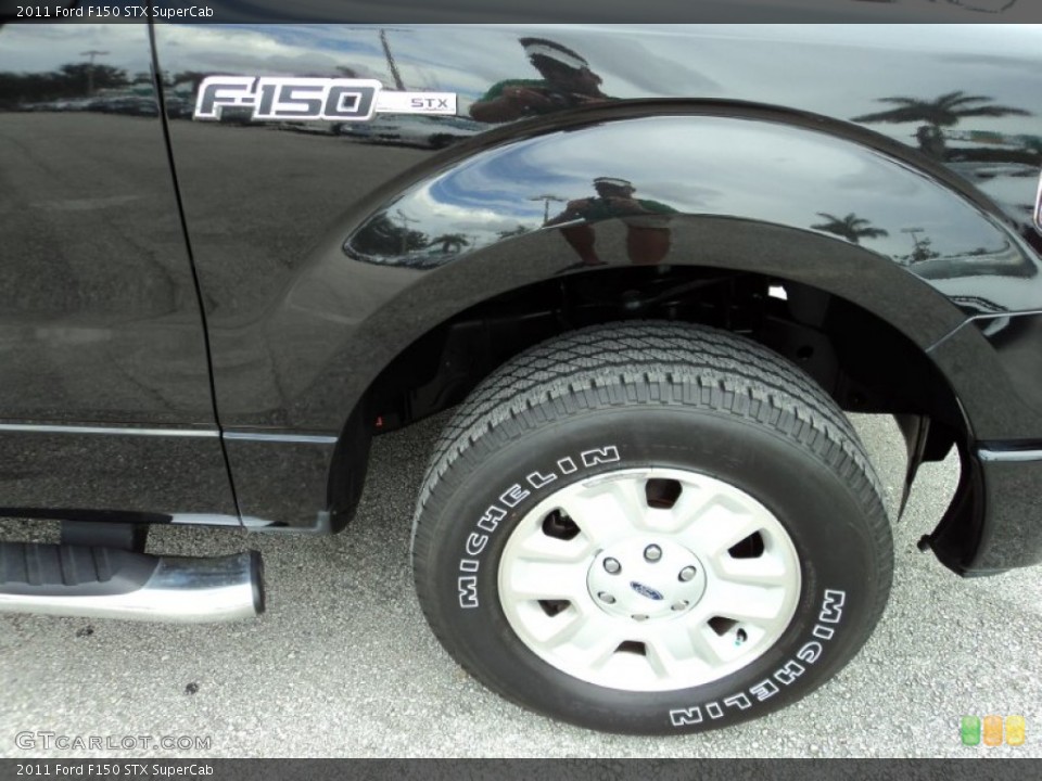 2011 Ford F150 STX SuperCab Wheel and Tire Photo #69219594
