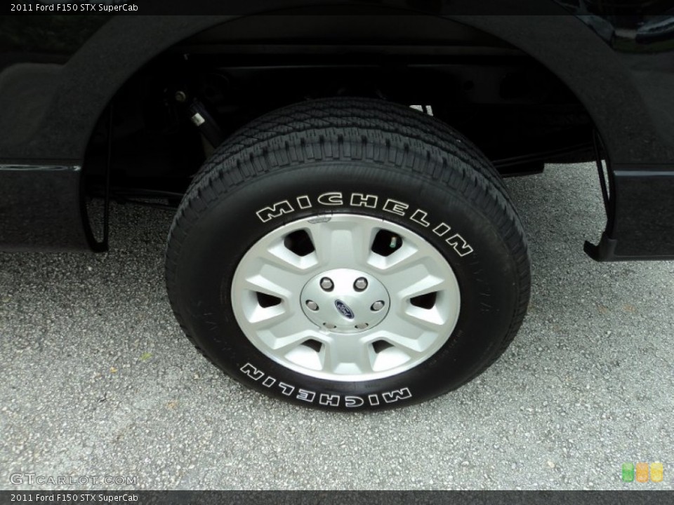 2011 Ford F150 STX SuperCab Wheel and Tire Photo #69219663