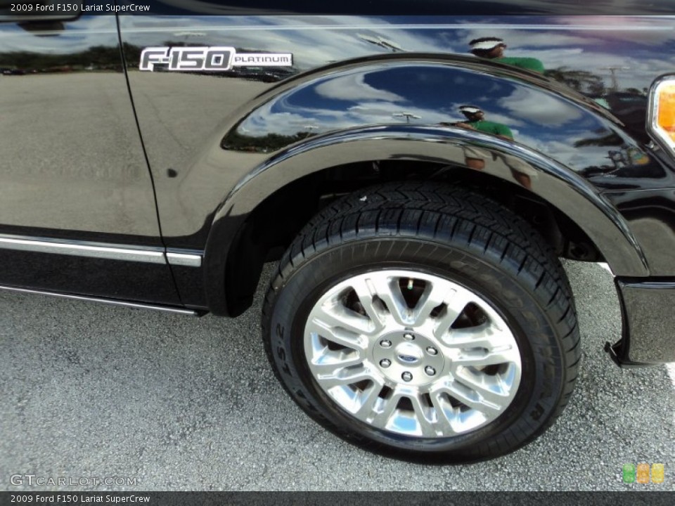 2009 Ford F150 Lariat SuperCrew Wheel and Tire Photo #69221143