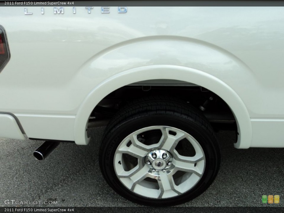 2011 Ford F150 Limited SuperCrew 4x4 Wheel and Tire Photo #69221772