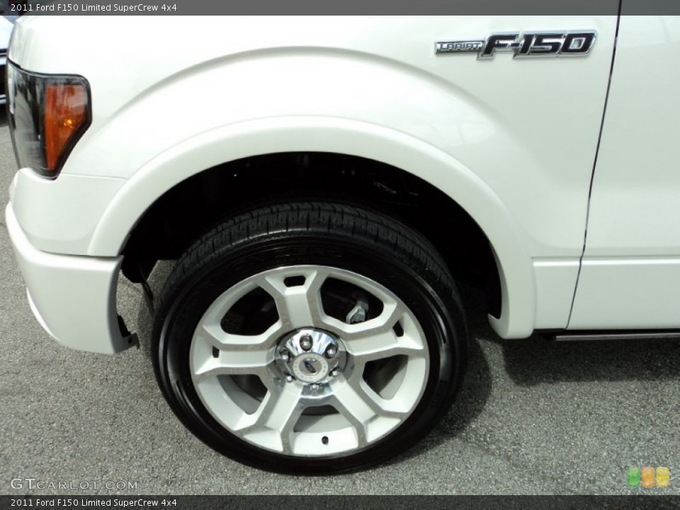 2011 Ford F150 Limited SuperCrew 4x4 Wheel and Tire Photo #69221844