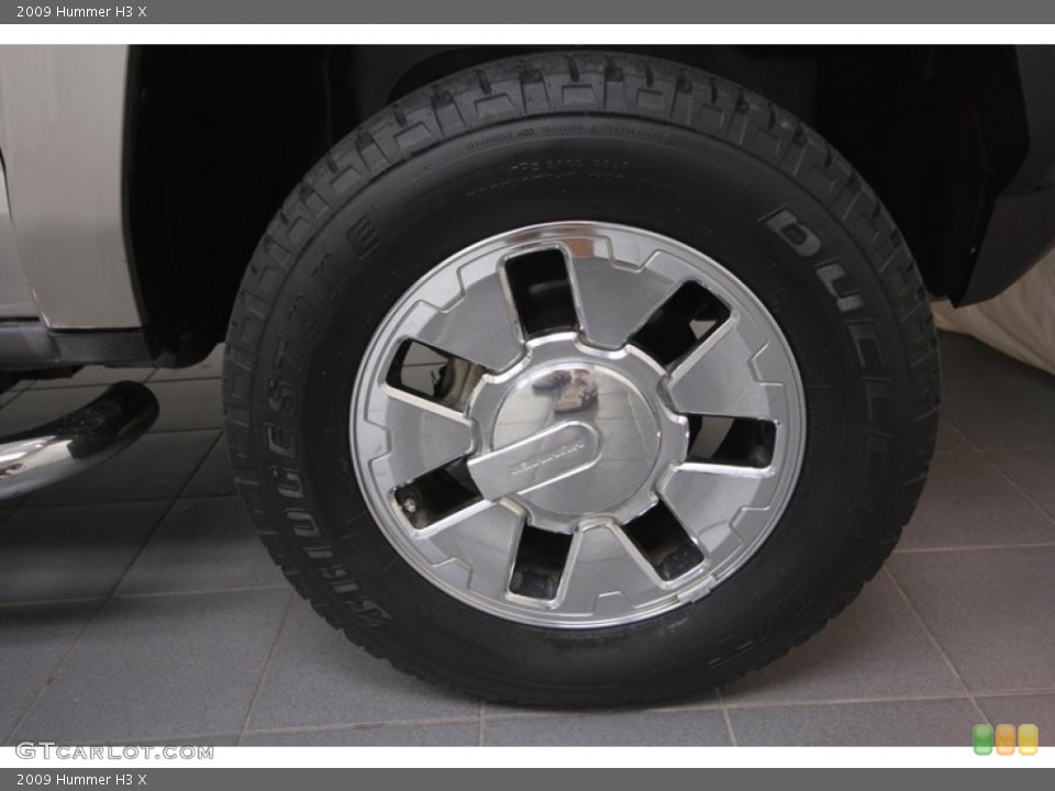 2009 Hummer H3 X Wheel and Tire Photo #69229698
