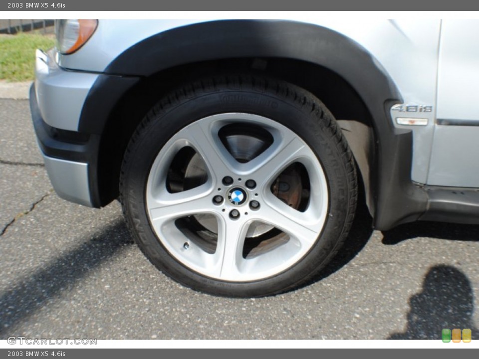 2003 BMW X5 4.6is Wheel and Tire Photo #69233310