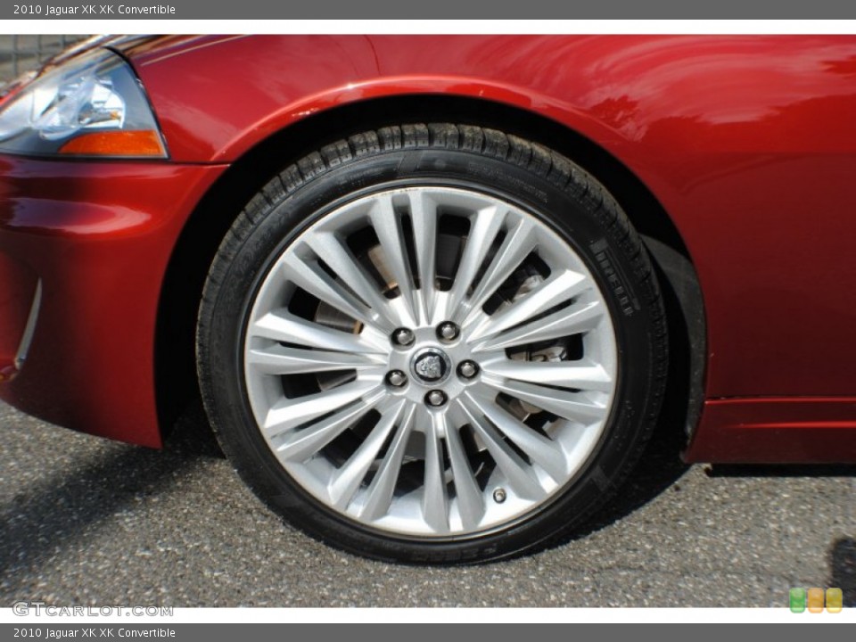 2010 Jaguar XK XK Convertible Wheel and Tire Photo #69234294