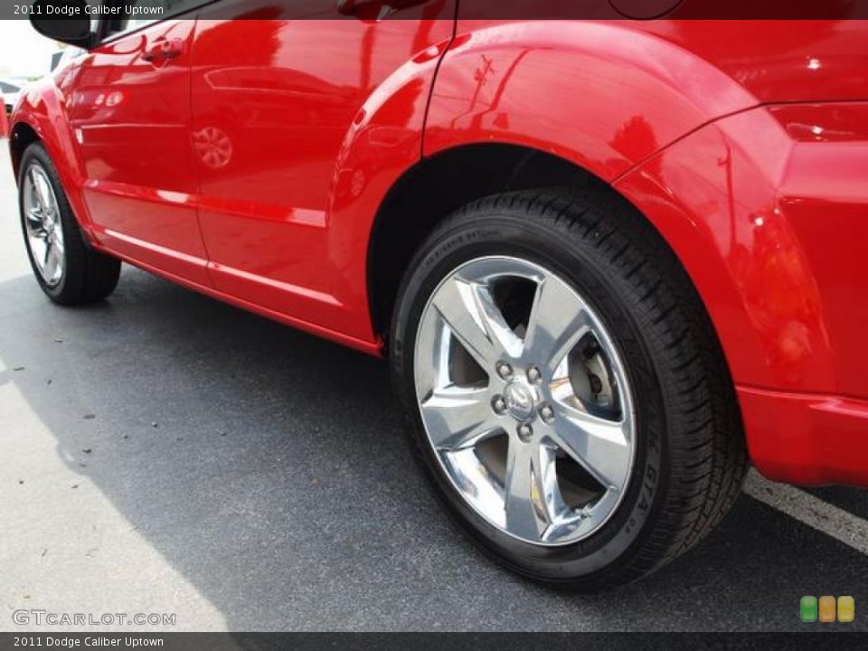 2011 Dodge Caliber Uptown Wheel and Tire Photo #69241818