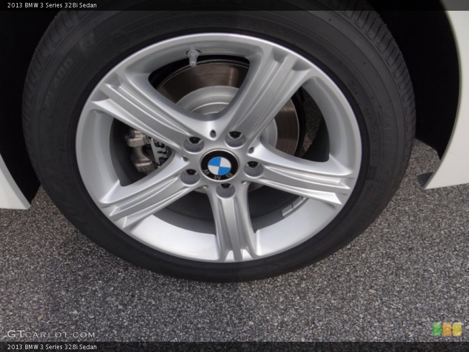 2013 BMW 3 Series 328i Sedan Wheel and Tire Photo #69242145