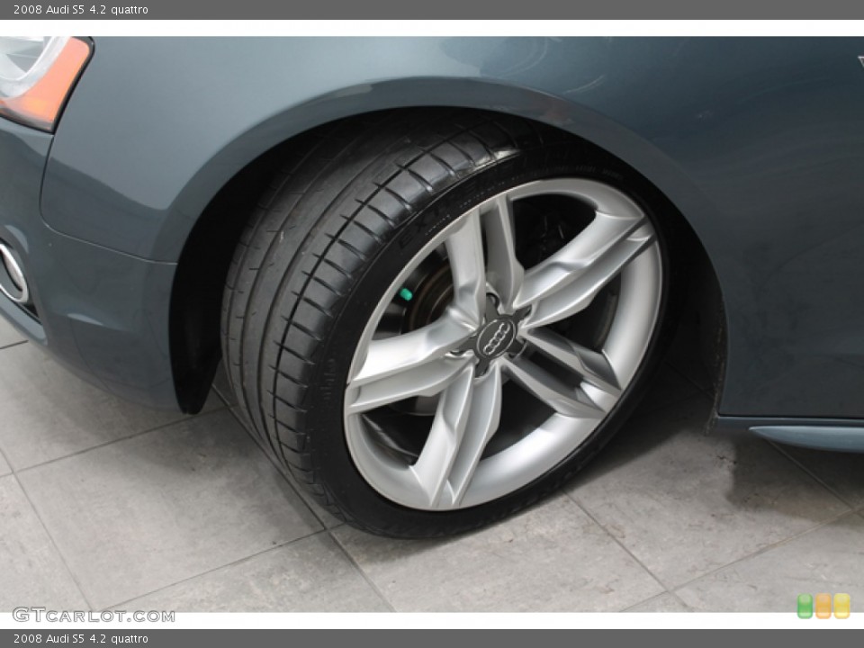 2008 Audi S5 4.2 quattro Wheel and Tire Photo #69243201