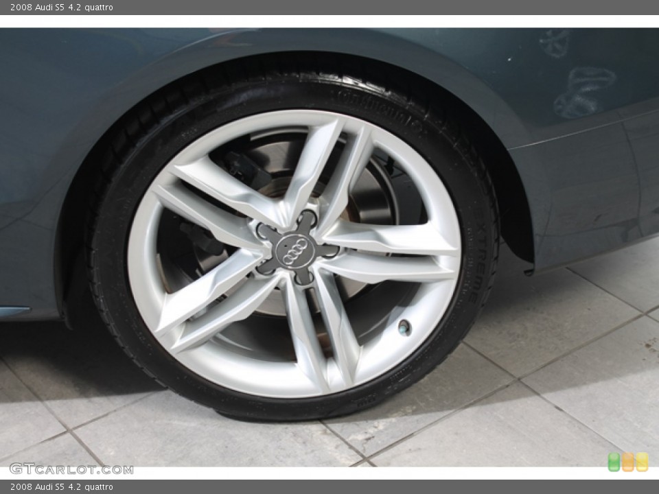 2008 Audi S5 4.2 quattro Wheel and Tire Photo #69243219