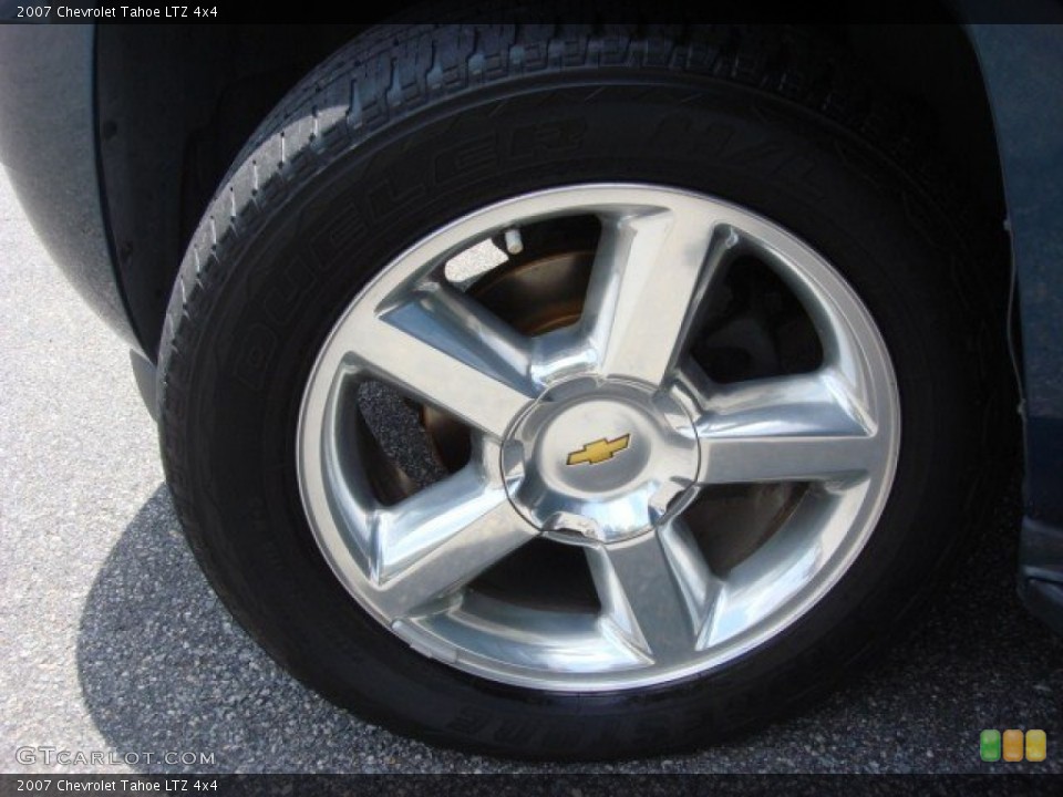 2007 Chevrolet Tahoe LTZ 4x4 Wheel and Tire Photo #69246900