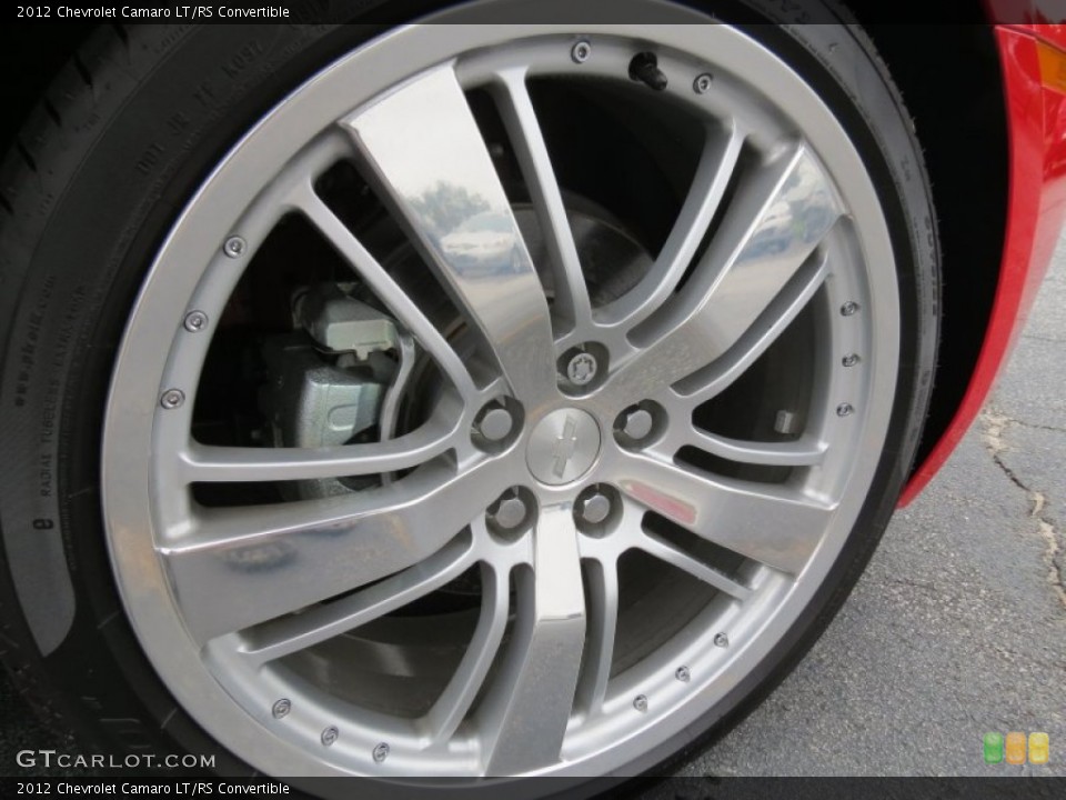 2012 Chevrolet Camaro Custom Wheel and Tire Photo #69250131