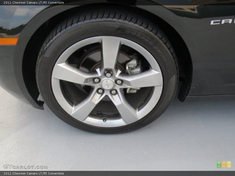 2011 Chevrolet Camaro LT/RS Convertible Wheel and Tire Photo #69255747