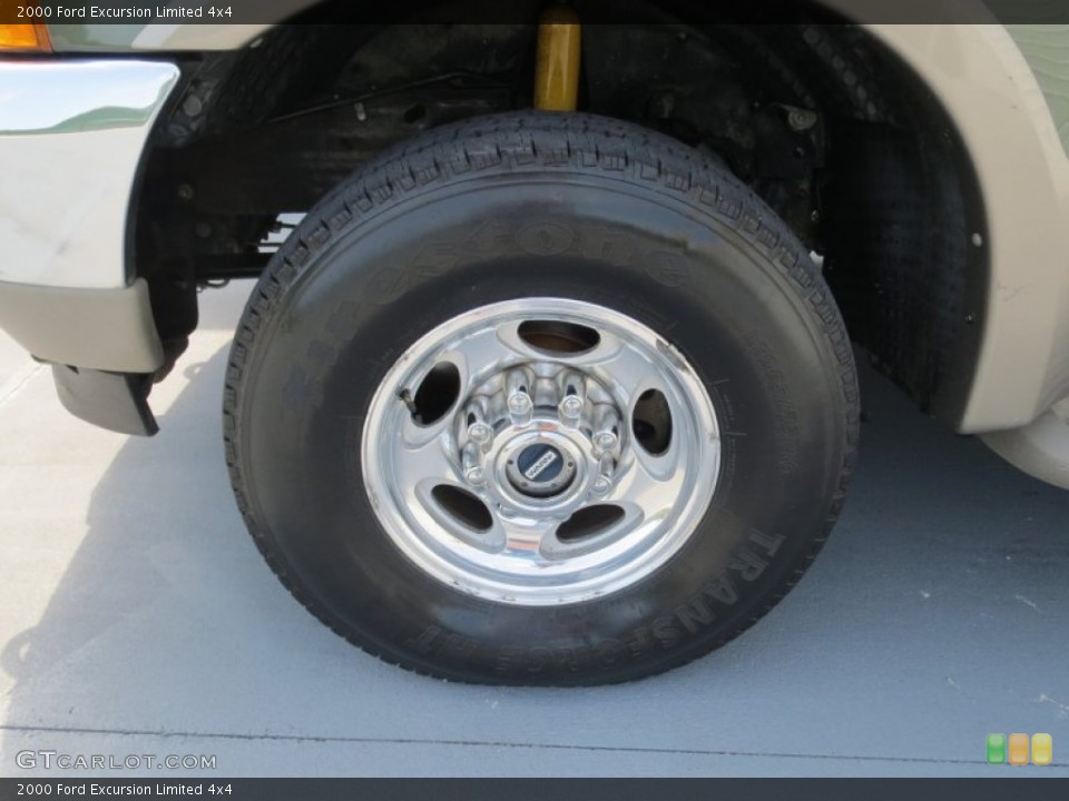 2000 Ford Excursion Limited 4x4 Wheel and Tire Photo #69257574